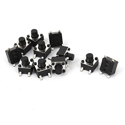 sourcing map 10 stück Surface Mounted Devices SMT Momentan Mini Taktile Druckschalter 4.5x4.5x5.5mm DE de sourcing map 10 stück Surface Mounted Devices SMT Momentan Mini Taktile Druckschalter 4.5x4.5x5.5mm DE de von uxcell