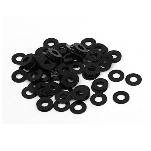 sourcing map 100STK Flache Scheiben Beilagscheiben Dichtungen Befestiger M3 x 7mm x 0,5mm Schwarz Verzinkt sourcing map 100STK Flache Scheiben Beilagscheiben Dichtungen Befestiger M3 x 7mm x 0,5mm Schwarz Verzinkt von uxcell