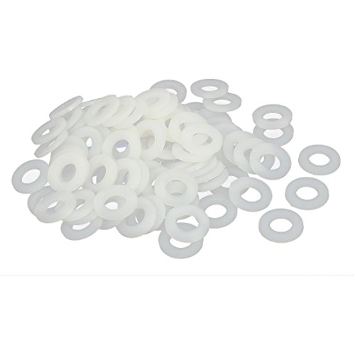 sourcing map 100Stk. M10x20mmx2mm Nylon Flach isolierende Unterlegscheiben Dichtung grau Weiß sourcing map 100Stk. M10x20mmx2mm Nylon Flach isolierende Unterlegscheiben Dichtung grau Weiß von uxcell