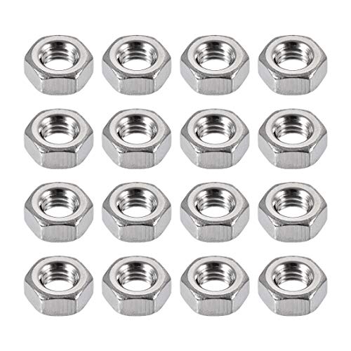 sourcing map 100Stk.Metrische M3,5-Gewinde Sechskantmuttern 304 Edelstahl-Befestigungselement DIN934 sourcing map 100Stk.Metrische M3,5-Gewinde Sechskantmuttern 304 Edelstahl-Befestigungselement DIN934 von uxcell