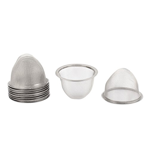 sourcing map 10Stk Teesieb Teefilter Edelstahl Runde Netz Tee Blatt Gewürz Teekanne Filter Sieb 85mm Dmr. Teekugeln sourcing map 10Stk Teesieb Teefilter Edelstahl Runde Netz Tee Blatt Gewürz Teekanne Filter Sieb 85mm Dmr. Teekugeln von uxcell