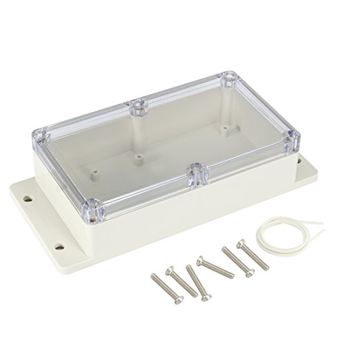sourcing map 158mmx90mmx46mm ABS JunKtion Kiste Universal Projekt Gehäuse mit PC Deckel DE de sourcing map 158mmx90mmx46mm ABS JunKtion Kiste Universal Projekt Gehäuse mit PC Deckel DE de von uxcell