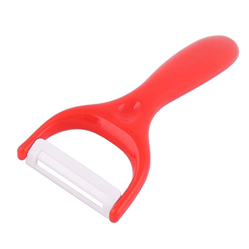 sourcing map 15cm Länge Rot Haushalt Küchengerät Kunststoff Obst Gemüse Kartoffelschäler DE de von uxcell