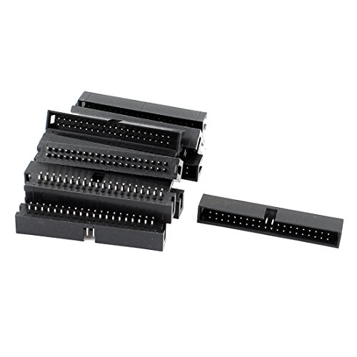 sourcing map 17Stk 2 * 20 40 Stifte PCB Box Kopf IDC Steckdose Gerader Stecker 2,54mm Abstand de sourcing map 17Stk 2 * 20 40 Stifte PCB Box Kopf IDC Steckdose Gerader Stecker 2,54mm Abstand de von uxcell