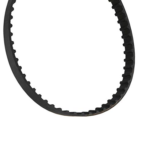 sourcing map 186XL 93 Zähne 10mm Breite 5,08mm Pitch Schrittmotor Gummi Zahnriemen Schwarz DE de von uxcell