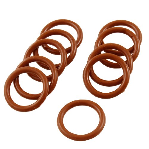 sourcing map 19 mm x 2,5 mm Silikon O Ring Oil Dichtscheiben Tüllen Rot 10 PCS de sourcing map 19 mm x 2,5 mm Silikon O Ring Oil Dichtscheiben Tüllen Rot 10 PCS de von uxcell