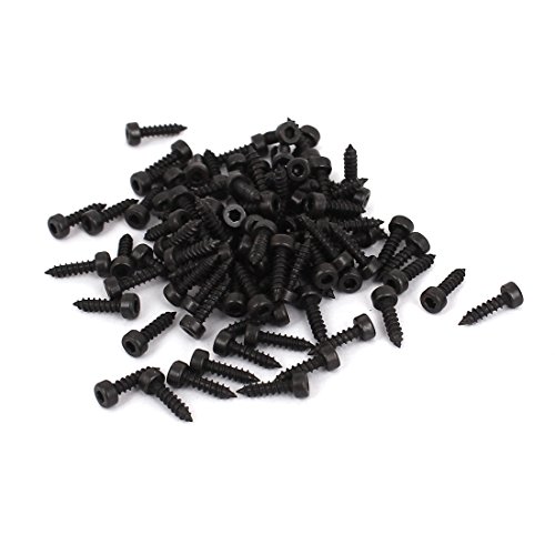 sourcing map 2 mm x 8 mm Gewinde Carbon Stahl Sechskantkopf selbstschneidenden Schrauben 100 Stück sourcing map 2 mm x 8 mm Gewinde Carbon Stahl Sechskantkopf selbstschneidenden Schrauben 100 Stück von uxcell