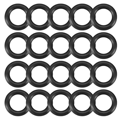 sourcing map 20 Stück Nitrilkautschuk O Ringe Metrische Dichtung 10mm Außendurchm. 6.2mm Innendurchm. 1.9mm Breite sourcing map 20 Stück Nitrilkautschuk O Ringe Metrische Dichtung 10mm Außendurchm. 6.2mm Innendurchm. 1.9mm Breite von uxcell