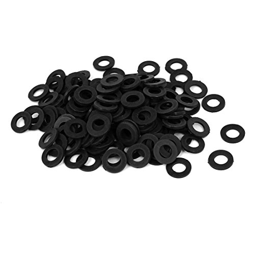 sourcing map 200Stk M6 x 12mm x 1.2mm Nylon Flach Isolierende Scheibe Dichtung Befestigung DE de von uxcell