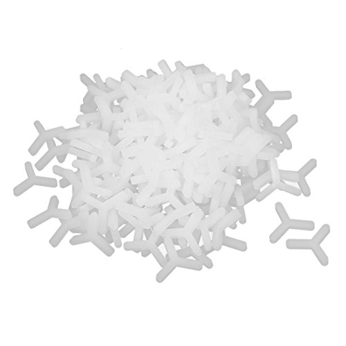 sourcing map 200Stk Wand Stock Keramik Fliese Plastik Y Typ Abstandhalter Fliese 3mm Weiß DE de von uxcell