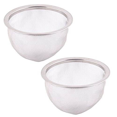 sourcing map 2Stk Teesieb Runde Netz Tee Blatt Gewürz Teekanne Filter Sieb Edelstahl 80mm Dmr.de sourcing map 2Stk Teesieb Runde Netz Tee Blatt Gewürz Teekanne Filter Sieb Edelstahl 80mm Dmr.de von uxcell