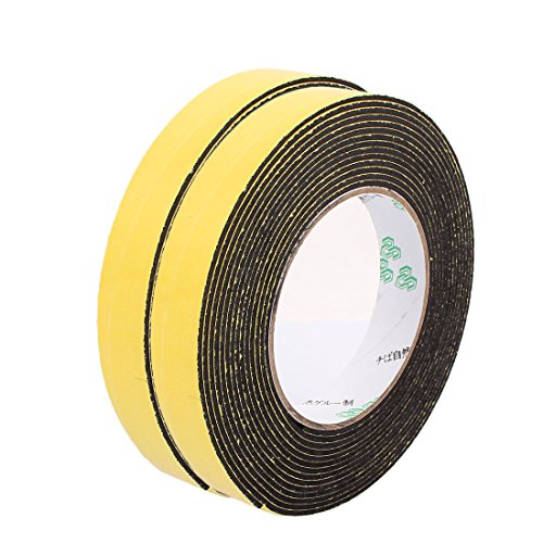 sourcing map 2pcs 20mm x 2mm Einseitig selbstklebend Shockproof Schwamm Schaumband 5M Länge DE de von uxcell
