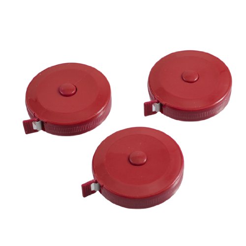 sourcing map 3 PCS Rot Rund Fall Automatisch Einziehbar-Maßband 150 cm 152,4 cm de sourcing map 3 PCS Rot Rund Fall Automatisch Einziehbar-Maßband 150 cm 152,4 cm de von uxcell