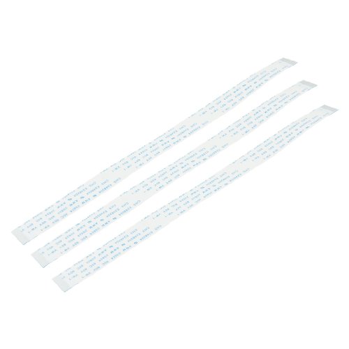 sourcing map 3 Stücke 0,5 mm Pitch 200 mm Länge 24 pin flaches Kabel flexibel de von uxcell