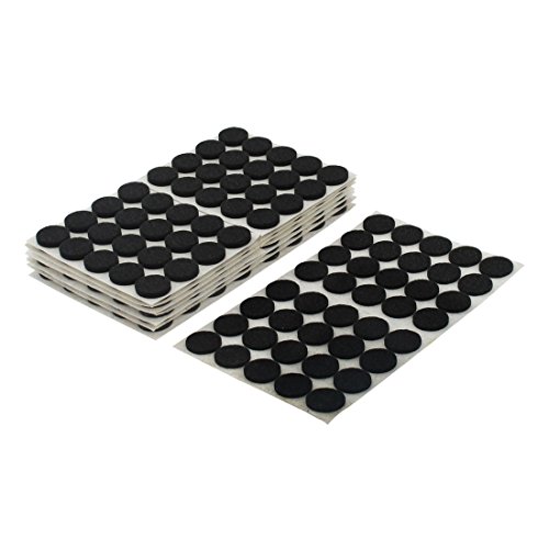 sourcing map 320pcs Filzgleiter Schrank Beine Selbstklebend Oberfläche Schutz Möbel Filzgleiter Matten 15mm Durchmesser Schwarz de sourcing map 320pcs Filzgleiter Schrank Beine Selbstklebend Oberfläche Schutz Möbel Filzgleiter Matten 15mm Durchmesser Schwarz de von uxcell