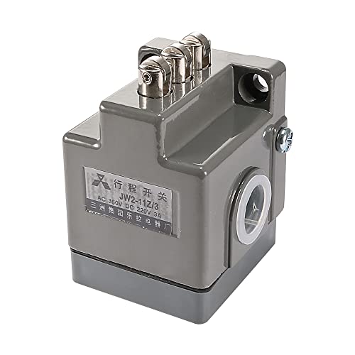 uxcell 3NO 3NC 3 Parallel Rollenstößel Position Endschalter JW2-11Z/3 Grau von uxcell