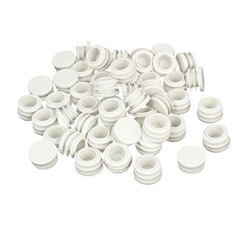 sourcing map 50 Stück 22mm Dmr. Kunststoff Blindstopfen Endkappe Rundrippeneinsatz Weiß de sourcing map 50 Stück 22mm Dmr. Kunststoff Blindstopfen Endkappe Rundrippeneinsatz Weiß de von uxcell