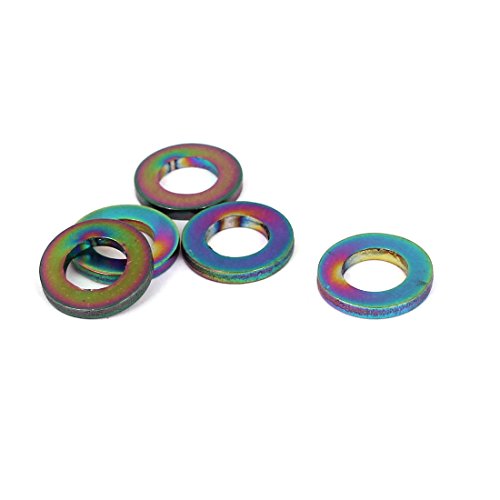 sourcing map 5Stk 12mm Außen Dur M6 Titan Flach Unterlegscheiben DIN125 Befestigung Schrauben DE de sourcing map 5Stk 12mm Außen Dur M6 Titan Flach Unterlegscheiben DIN125 Befestigung Schrauben DE de von uxcell