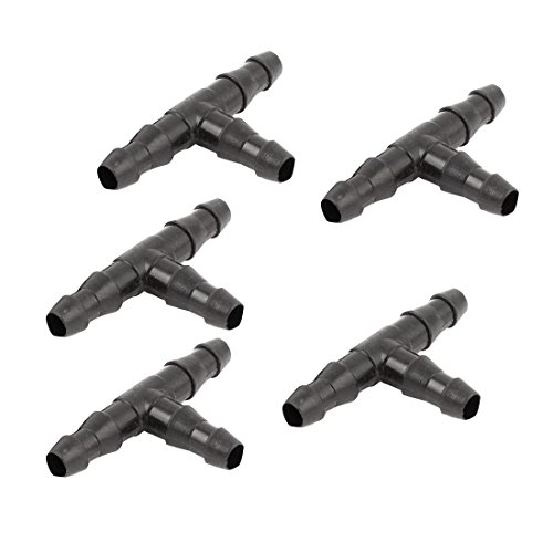 sourcing map 5Stk.Aquarium Kunststoff 3-Wege T-Adapter Aquarium Luftschlauchverbinder Schwarz sourcing map 5Stk.Aquarium Kunststoff 3-Wege T-Adapter Aquarium Luftschlauchverbinder Schwarz von uxcell