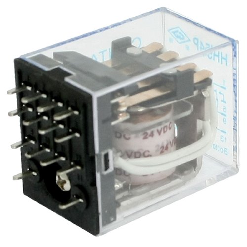 sourcing map HH54PA 5A DC 24V Coil PCB universal Strom Relais 14 Pin 4PDT de DE de von uxcell