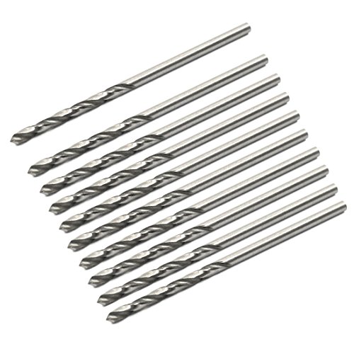 sourcing map Hardware HSS 1,8 mm Dia Split Point 46 mm lang Twist-Bohrer Bits 10 PCS de sourcing map Hardware HSS 1,8 mm Dia Split Point 46 mm lang Twist-Bohrer Bits 10 PCS de von uxcell