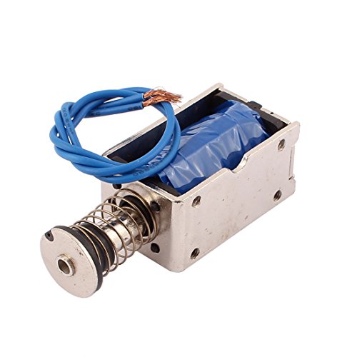 sourcing map JF-Z05 DC 24V 0.4A 45N Pull Push Typ offener Rahmen Magnet Elektromagnet de von uxcell