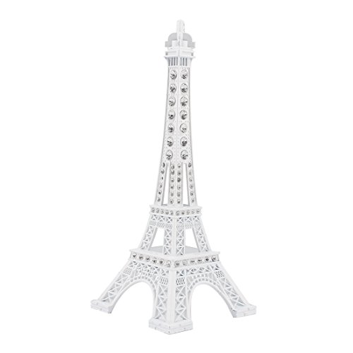 sourcing map Klar Strass Dekor Mini Paris Eiffelturm Statue Modell Ornament Weiß 18cm sourcing map Klar Strass Dekor Mini Paris Eiffelturm Statue Modell Ornament Weiß 18cm von uxcell