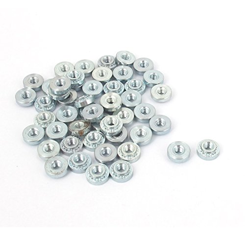 sourcing map M2,5 verzinkt selbstsichernde Niet Mutter Verschluss 50Stk für 1mm Muttergewinde DE de sourcing map M2,5 verzinkt selbstsichernde Niet Mutter Verschluss 50Stk für 1mm Muttergewinde DE de von uxcell