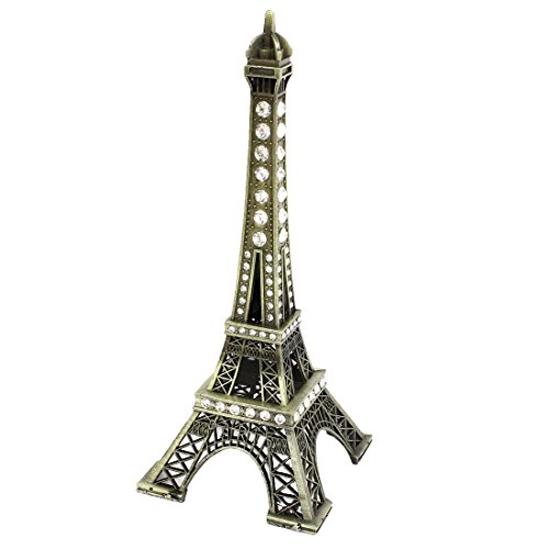 sourcing map Strass Eiffelturm Skulptur Vintage Model Home Decor 18 cm sourcing map Strass Eiffelturm Skulptur Vintage Model Home Decor 18 cm von uxcell