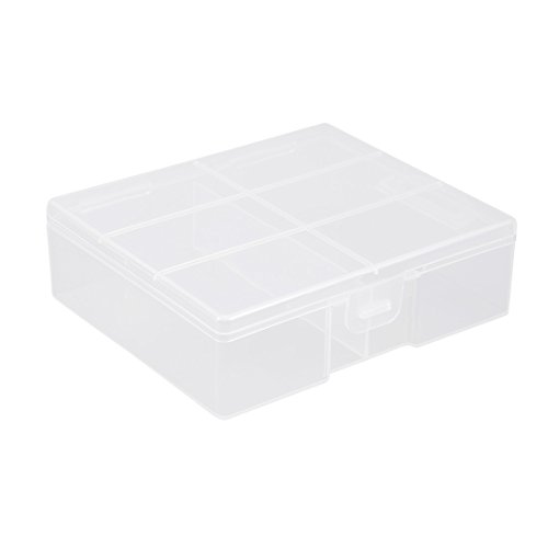 uxcell Tragbar Batterie Aufbewahrungsbox Halter Behälter Transparent für AA Batterien, 24pcs, 106mm x 93mm x 33mm, Batteriebox uxcell Tragbar Batterie Aufbewahrungsbox Halter Behälter Transparent für AA Batterien, 24pcs, 106mm x 93mm x 33mm, Batteriebox von uxcell