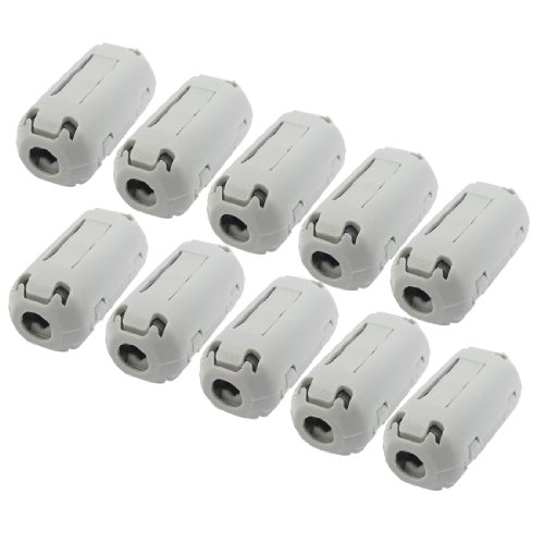 sourcing map UF35B Noise Filter Ferrit-Clip für 5 mm Durchmesser Audio-Video-Kabel 10 Stk de sourcing map UF35B Noise Filter Ferrit-Clip für 5 mm Durchmesser Audio-Video-Kabel 10 Stk de von uxcell