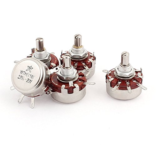 sourcingmap® 5x 22K Ohm 2W Variable Resistor Wirewound Töpfe Potentiometer de von uxcell