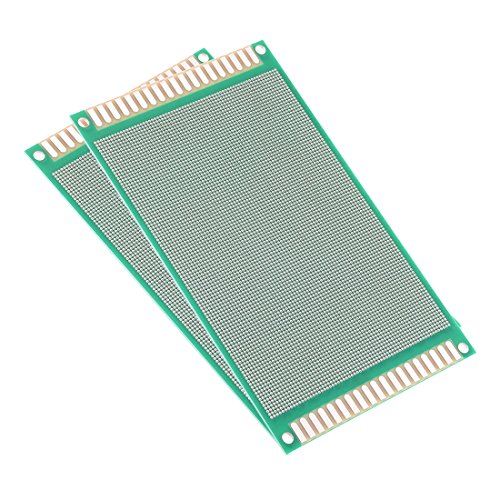 sourcingmap 2 stücke 9x15cm doppelseitige PCB Board Universal Leiterplatte Proto Board für DIY Löten Elektronische Projekte Praxis Test Schaltung sourcingmap 2 stücke 9x15cm doppelseitige PCB Board Universal Leiterplatte Proto Board für DIY Löten Elektronische Projekte Praxis Test Schaltung von uxcell