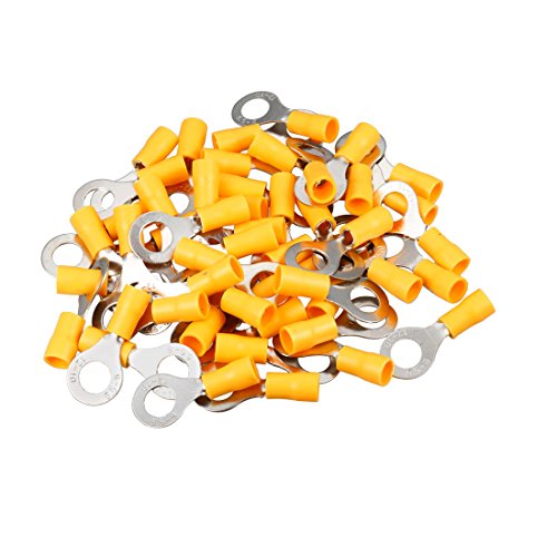 sourcingmap 50 Stück RV5.5-8 isolierte Terminals Ring Elektrische Draht Crimpverbinder für AWG 12-10 sourcingmap 50 Stück RV5.5-8 isolierte Terminals Ring Elektrische Draht Crimpverbinder für AWG 12-10 von uxcell