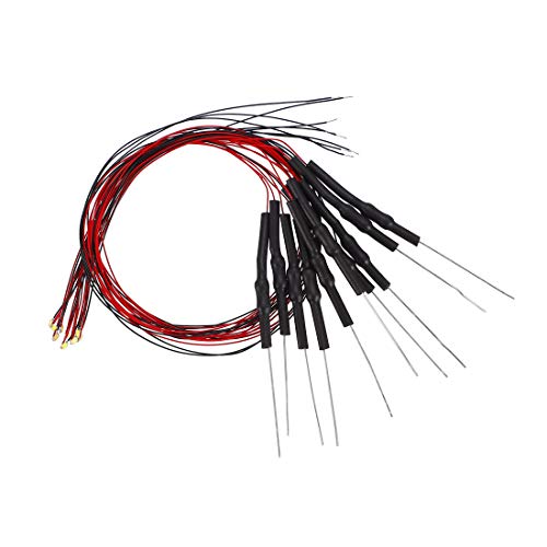 uxcell 10 vorverdrahtete Micro LED SMD Leuchtdioden – DC 6–18 V mit Widerstand, a19052800ux0564, weiß, 0.6"x0.3" uxcell 10 vorverdrahtete Micro LED SMD Leuchtdioden – DC 6–18 V mit Widerstand, a19052800ux0564, weiß, 0.6"x0.3" von uxcell