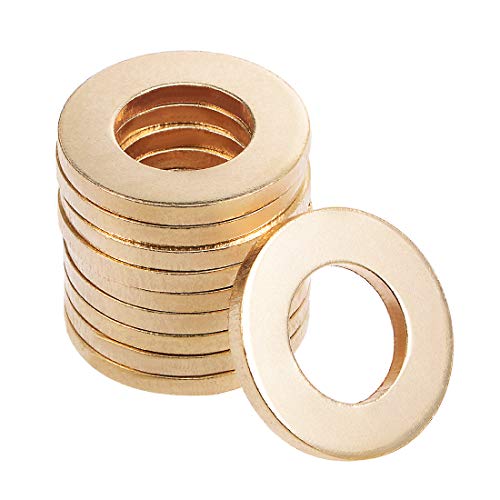 uxcell Flache Unterlegscheiben aus Kupfer, 16,5 mm x 30 mm x 3 mm, 10 Stück uxcell Flache Unterlegscheiben aus Kupfer, 16,5 mm x 30 mm x 3 mm, 10 Stück von uxcell