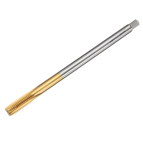 uxcell Metrischer Gewindebohrer M10 x 1,5 H2 150 mm gerade Nut-Gewindefräsmaschine Gewindebohrer Gewindeschneidwerkzeug von uxcell