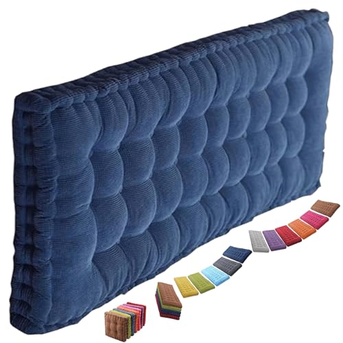 8-10cm Dickes Bankauflage Bankkissen, Sitzkissen Bank Sitzauflage Innen Outdoor, Gute Qualität Waschbare Gartenbank Auflage, Rechteck Sitzkissen Groß Für Stuhl Boden Bürostuhl(@8,55x170cm) von uyeoco