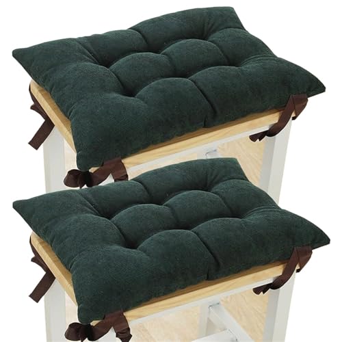 Barhocker Kissen, Anti-Rutsch Atmungsaktiv Kleinen Stuhl Sitzpolster, 35x24cm Student-Sitzkissen Hocker Sitzauflage Sitzmatte für Zuhause, Schule, Stuhl, Hocker(S3) von uyeoco