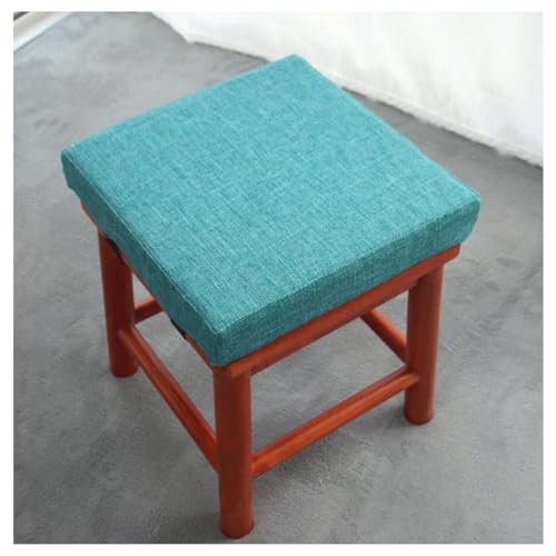 Barhocker Kissen, Anti-Rutsch Atmungsaktiv Kleinen Stuhl Sitzpolster, Dickes 5/8cm Stuhl-Sitzkissen Hocker Sitzkissen Sitzmatte für Zuhause, Schule, Stuhl, Hocker(Q1,50x50x5cm) von uyeoco
