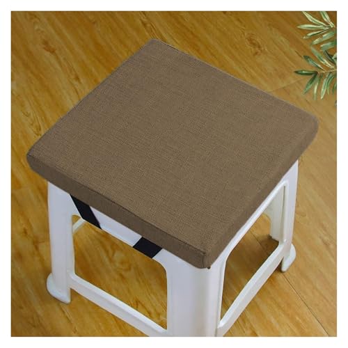 Barhocker Kissen, Anti-Rutsch Atmungsaktiv Kleinen Stuhl Sitzpolster, Dickes 5/8cm Stuhl-Sitzkissen Hocker Sitzkissen Sitzmatte für Zuhause, Schule, Stuhl, Hocker(Q7,25x25x5cm) von uyeoco