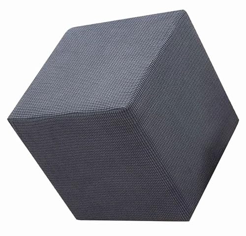 Hockerbezug Fußhocker Rund/Quadratisch/Rechteckig 40x40/50x50 Ottoman Cover Ottomane Schonbezug Hocker Hussen für Fußhocker Stretch Ottomane Abdeckung Hocker Protector Hockerabdeckung (Color : C, SI Hockerbezug Fußhocker Rund/Quadratisch/Rechteckig 40x40/50x50 Ottoman Cover Ottomane Schonbezug Hocker Hussen für Fußhocker Stretch Ottomane Abdeckung Hocker Protector Hockerabdeckung (Color : C, SI von uyeoco