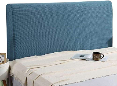 Kopfteilbezug 140/160/180 Bett Kopfteil Bezug Bettkopfteil Hussen Staubdicht, Einfarbig Massivholzbett Kopfstütze Bedside Decoration Protector (Color : K, Size : 150CM) von uyeoco