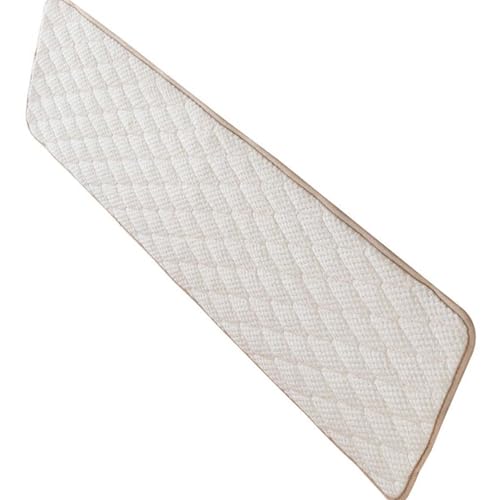 Outdoor Bankkissen Bankauflage Stuhlkissen 150cm/120cm/100cm/80cm,Rutschfestes Sitzkissen für Gartenbank, Terrasse, Esstisch, Bank, Drinnen(Beige,40x120cm) von uyeoco