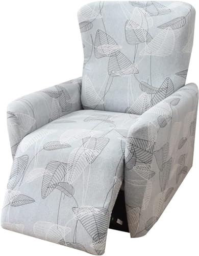 Sesselschoner für Relaxsessel Sesselbezug 8/6/4Teilig Komplett Sesselschoner Stretch Sesselauflage Relax Mit Armlehnen Sessel Überwurf Bezug Hochlehner Relaxsessel Mit Elastischem Boden ( Color : #21 von uyeoco