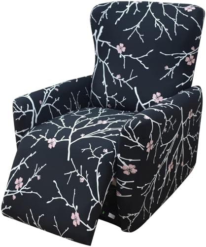 Sesselschoner für Relaxsessel Sesselbezug 8/6/4Teilig Komplett Sesselschoner Stretch Sesselauflage Relax Mit Armlehnen Sessel Überwurf Bezug Hochlehner Relaxsessel Mit Elastischem Boden ( Color : #20 von uyeoco