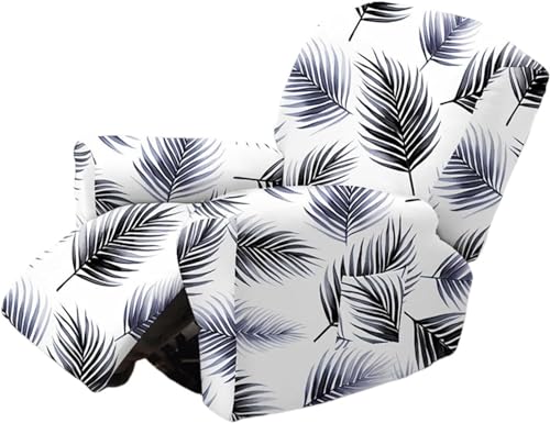 Sesselschoner für Relaxsessel Sesselbezug 8/6/4Teilig Komplett Sesselschoner Stretch Sesselauflage Relax Mit Armlehnen Sessel Überwurf Bezug Hochlehner Relaxsessel Mit Elastischem Boden ( Color : #33 von uyeoco