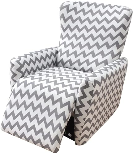 Sesselschoner für Relaxsessel Sesselbezug 8/6/4Teilig Komplett Sesselschoner Stretch Sesselauflage Relax Mit Armlehnen Sessel Überwurf Bezug Hochlehner Relaxsessel Mit Elastischem Boden ( Color : 15# von uyeoco