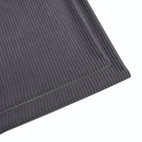 Sofa Kissenbezug 2er Set Stretch Kord Kissenbezüge Zierkissenbezug Dekokissen Sofakissen Mit Reißverschluss Kissenhülle Dekorative Kissen Bezug(U5,2pcs 55x55 cm (22x22 in)) von uyeoco
