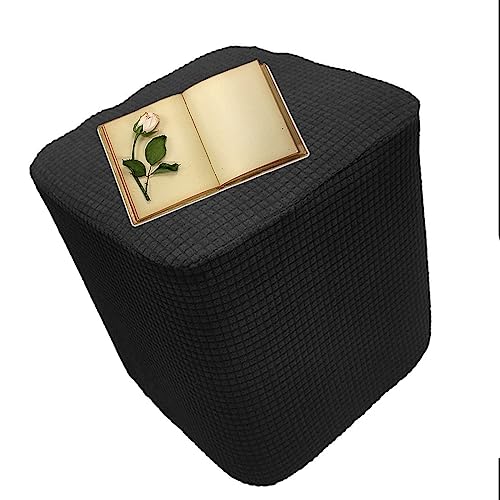 Stretch Hockerbezug Quadratisch 45x45/40x40CM Ottomane Schonbezug Fußhocker Sitzhocker Jacquard Bezug Ottomane Gray Luxuriöser Abdeckung Überzug Hocker Protector Waschbar Hockerabdeckung (Color : B, Stretch Hockerbezug Quadratisch 45x45/40x40CM Ottomane Schonbezug Fußhocker Sitzhocker Jacquard Bezug Ottomane Gray Luxuriöser Abdeckung Überzug Hocker Protector Waschbar Hockerabdeckung (Color : B, von uyeoco